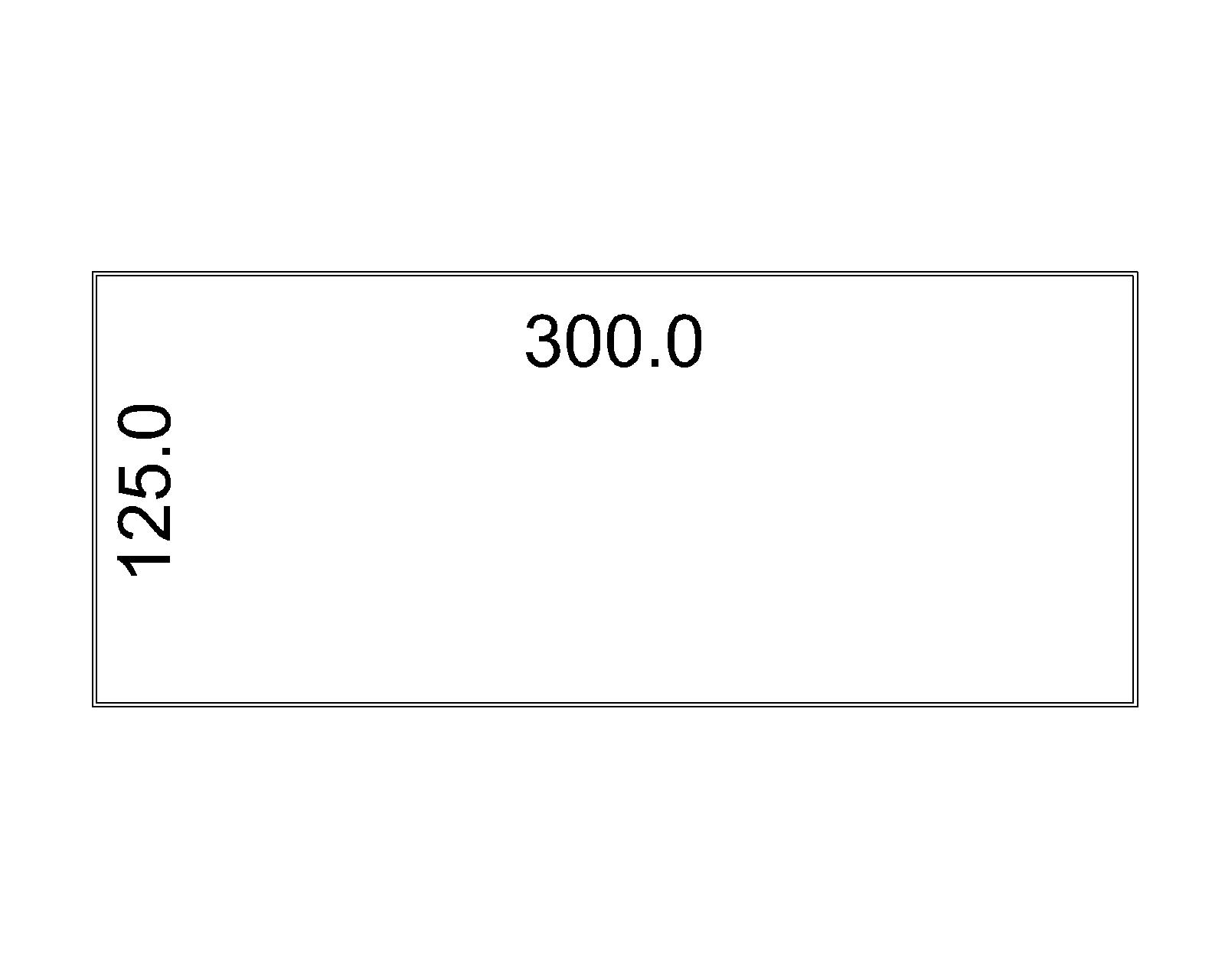 Wara Kin Vassoio Rettangolare Piccolo