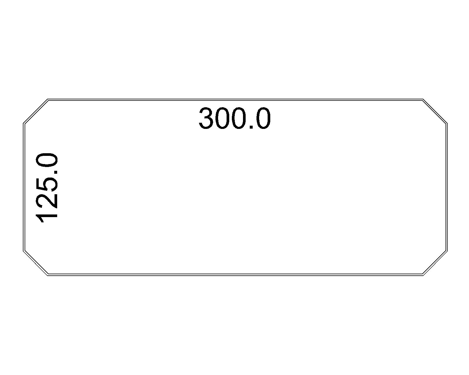 Wara Kin Vassoio Poligonale Piccolo